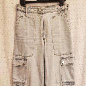 WEWOREWHAT SIZE 25 CARGO JEANS